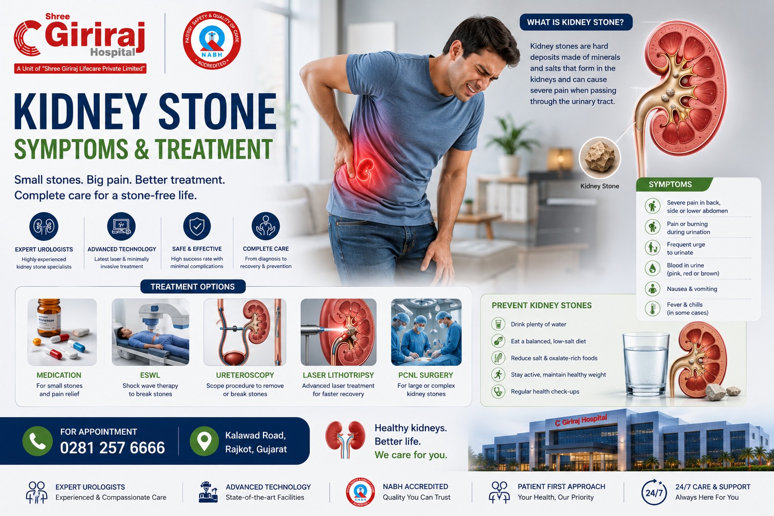 Kidney Stone Symptoms and Treatment