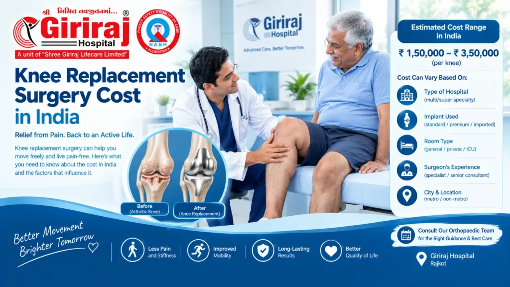 Knee Replacement Surgery Cost in India