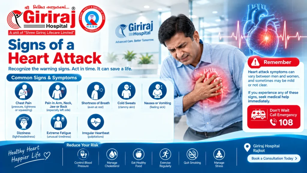 Signs of a Heart Attack