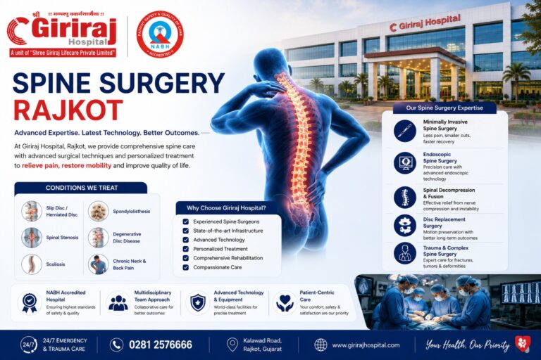 Spine Surgery in Rajkot: A Complete Guide for Patients