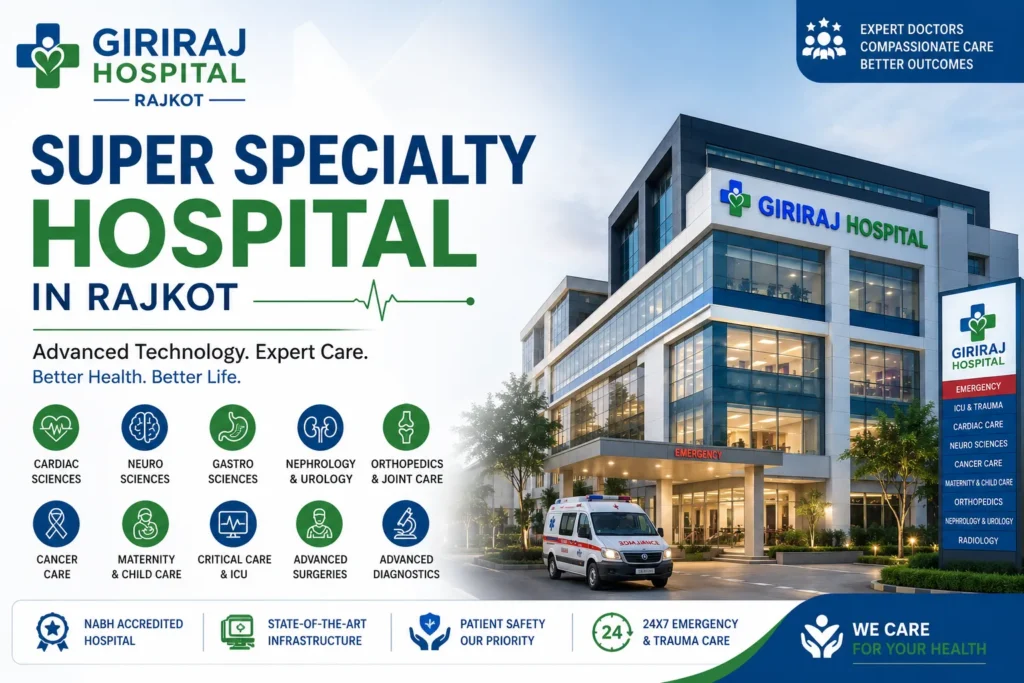 Super specialty hospital in Rajkot