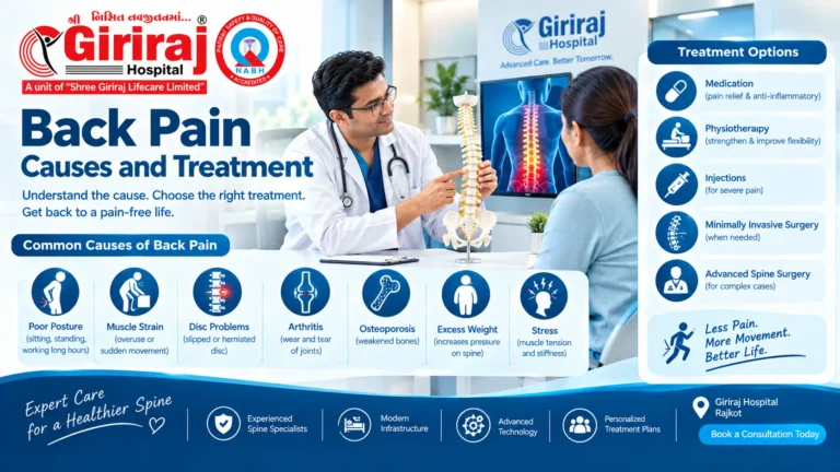 back pain causes and treatment
