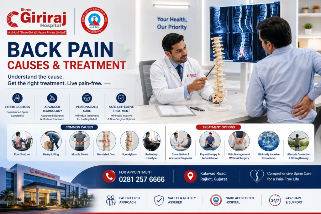 back pain causes and treatment 