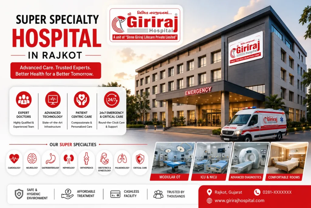 super specialty hospital in rajkot