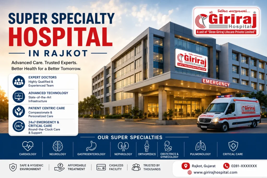 super specialty hospital in rajkot