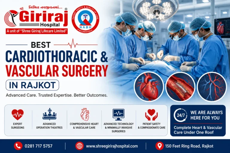 Best Cardiothoracic and Vascular Surgery in Rajkot