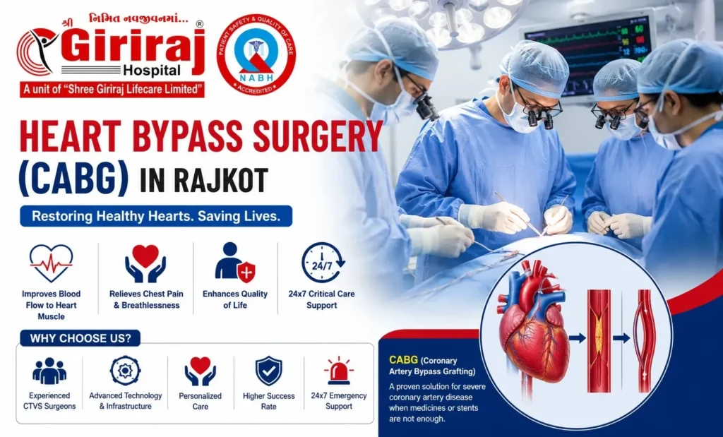 Heart Bypass Surgery (CABG) in Rajkot