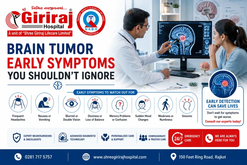 brain tumor early symptoms