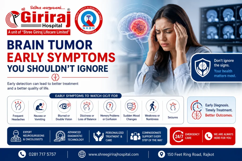 brain tumor early symptoms
