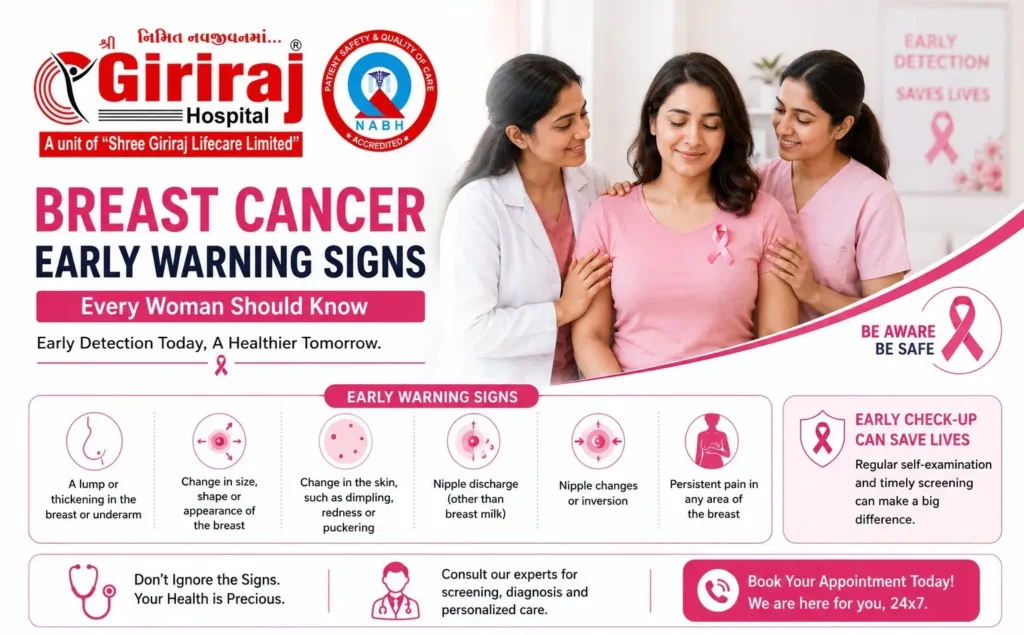 breast cancer early warning signs