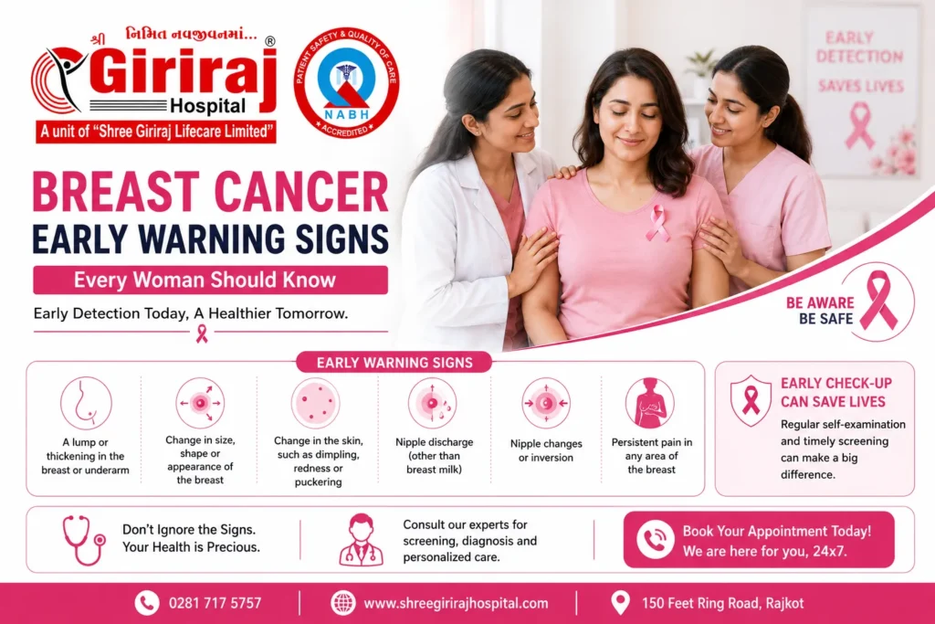 breast cancer early warning signs