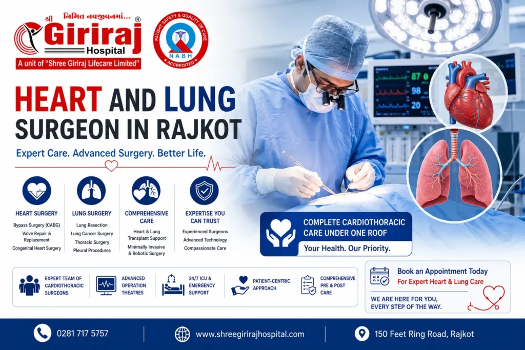 cardiothoracic surgeon in Rajkot