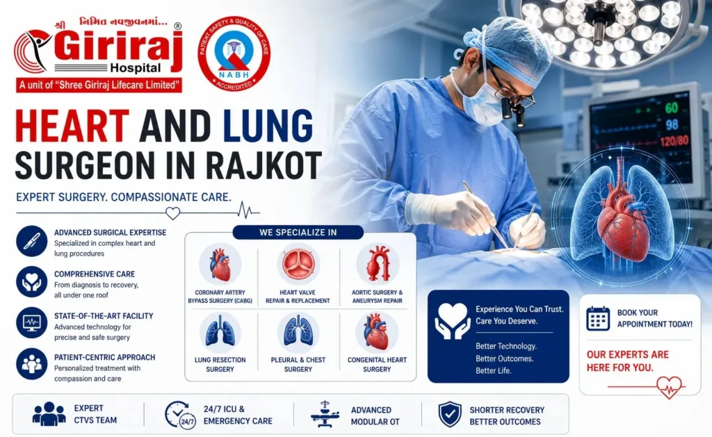 heart and lung surgeon in Rajkot