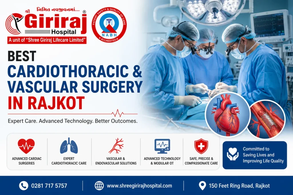 Best Cardiothoracic and Vascular Surgery in Rajkot