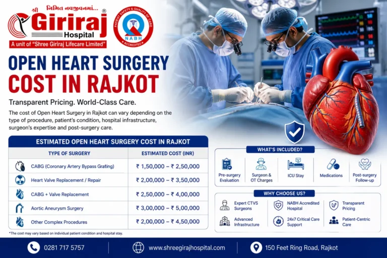 Open Heart Surgery Cost in Rajkot: A Transparent Breakdown