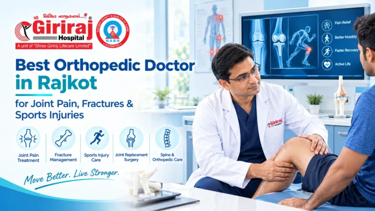Best Orthopedic Doctor in Rajkot for Joint Pain, Fractures & Sports Injuries