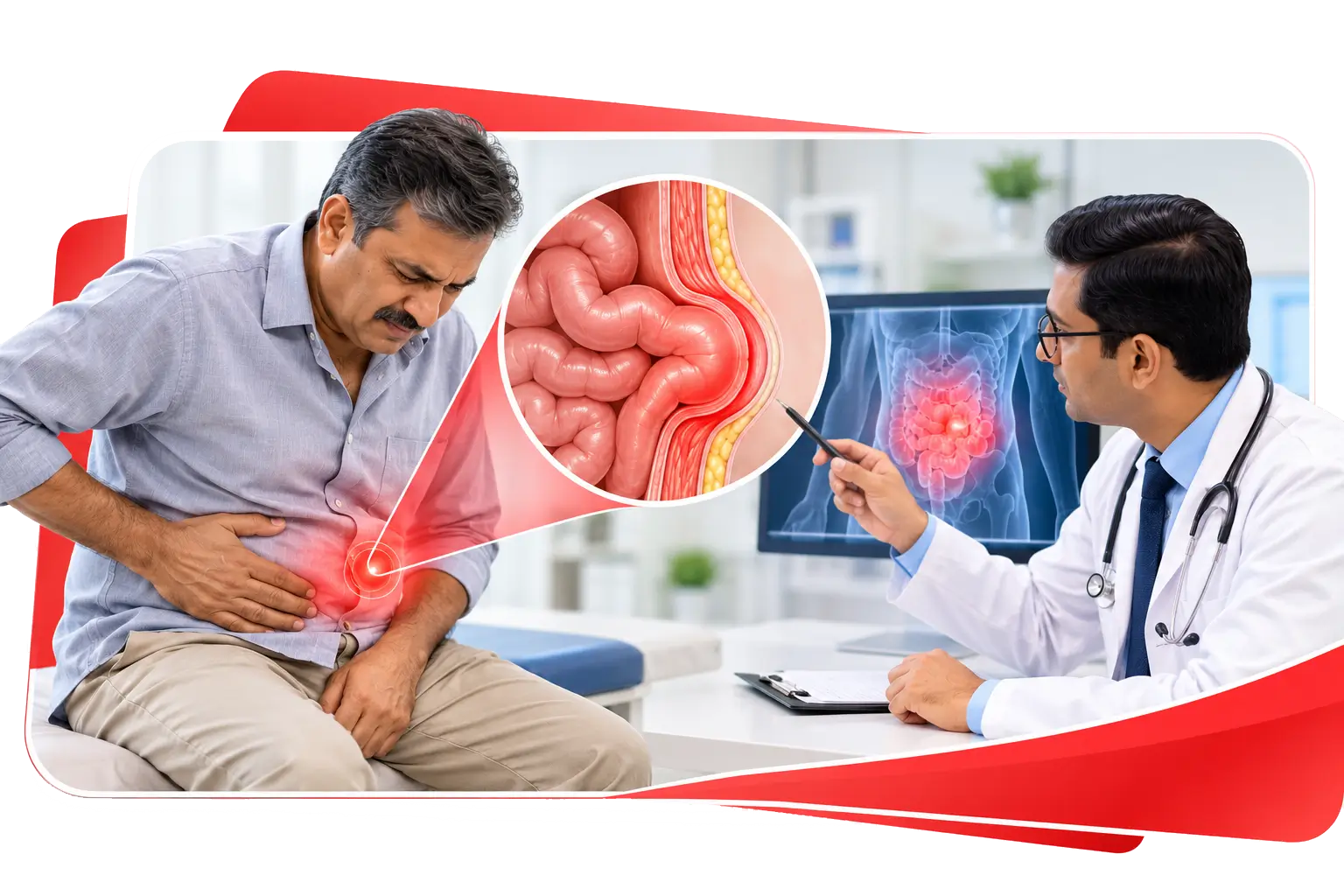 Hernia Consultation Infographic