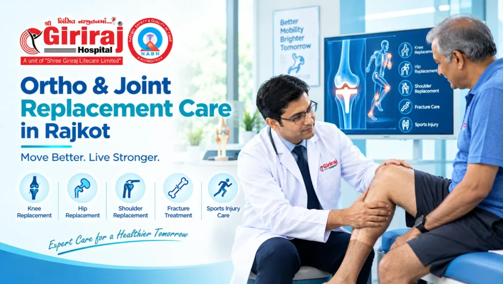 ortho & joint replacement care in Rajkot